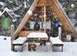 Verschneite Landschaft im Thüringer Wald nahe der Pension Zum Glasmacher, ideal für Langlauf und Winterwanderungen