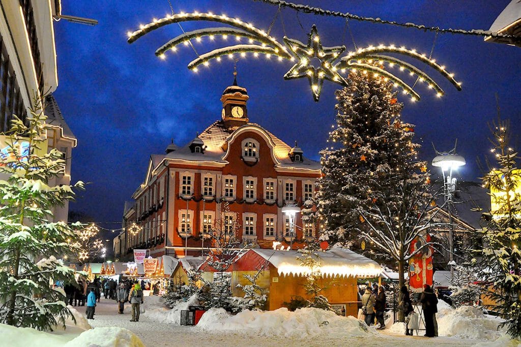 Weihnachtsmärkte Thüringen 2026 mit Übernachtung – Winterzauber in der Pension Zum Glasmacher